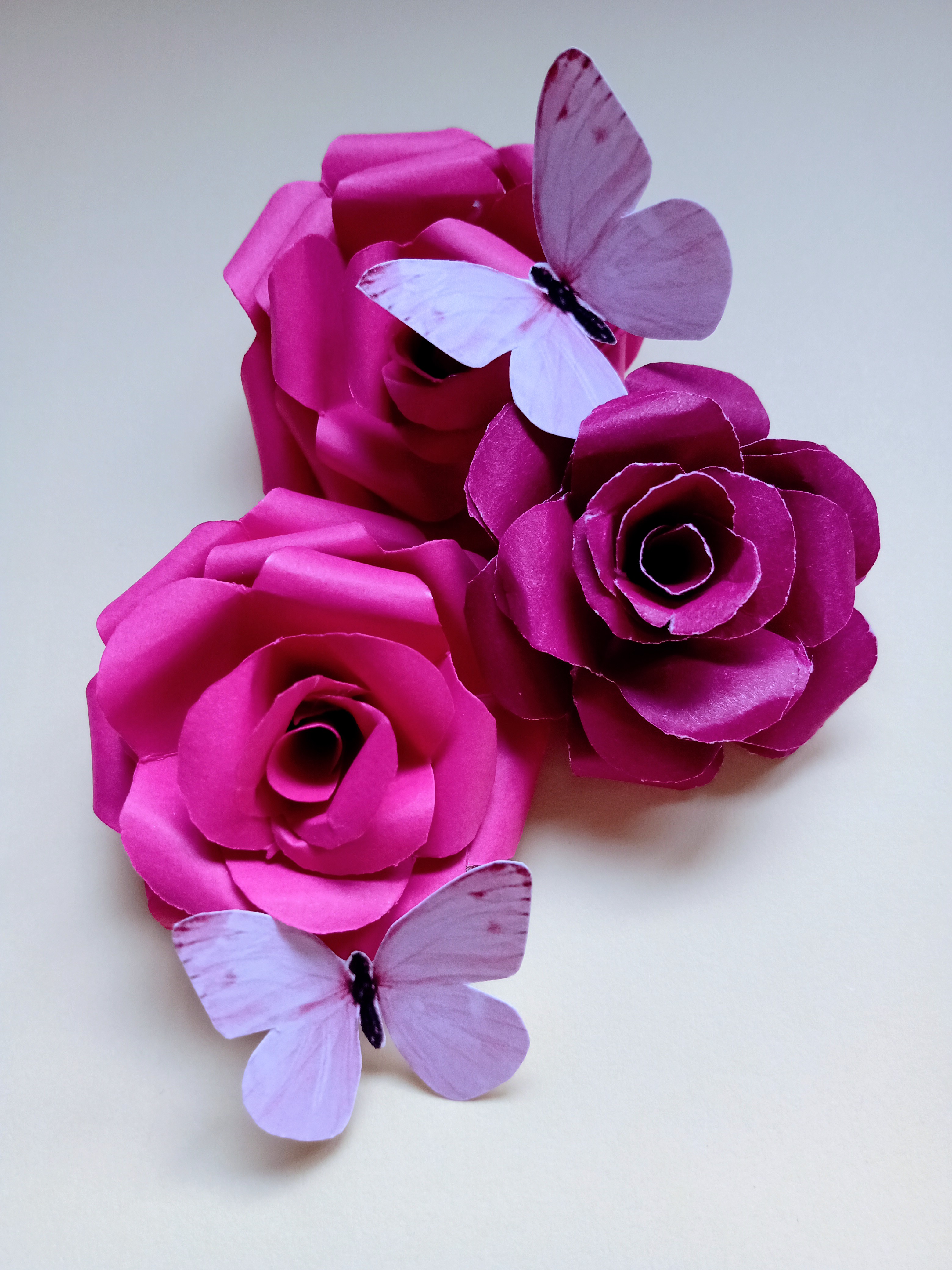 rosas-papel